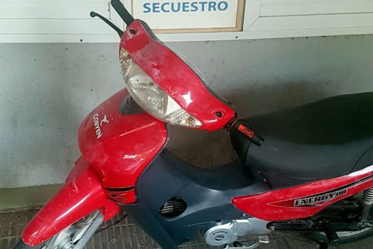 Preocupante: En 23 días de enero recuperaron 11 motos robadas