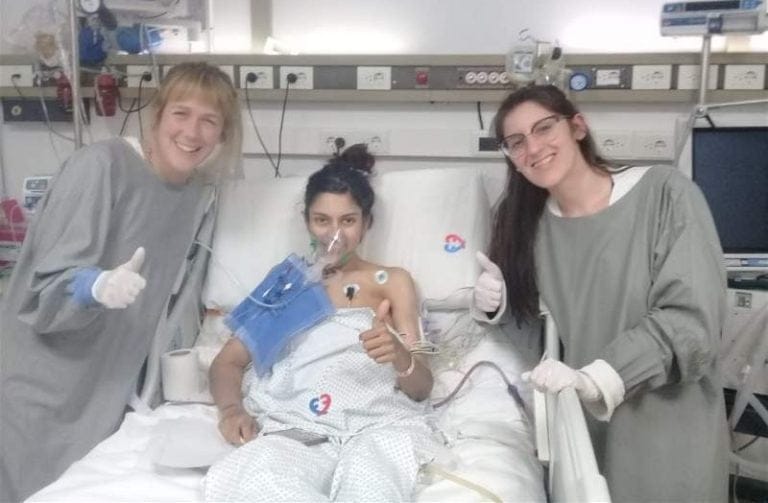 Se cumplió un mes del trasplante bipulmonar que recibió Nadia Cid: “No me da más el corazón de alegría, puedo respirar bien”
