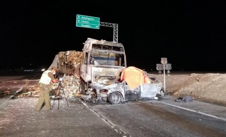 Una familia tucumana falleció en un choque frontal en Chile