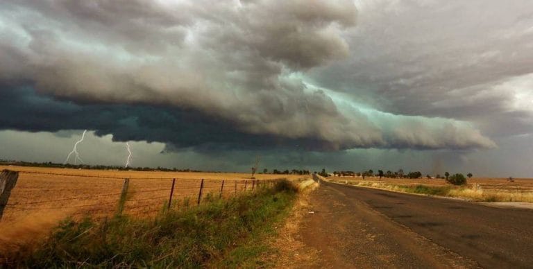 Rige alerta por tormentas para el norte y oeste de La Pampa