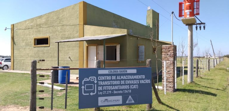 Agroquímicos: El Gobierno inspeccionó las obras y constató que Campo Limpio no finalizó las tareas