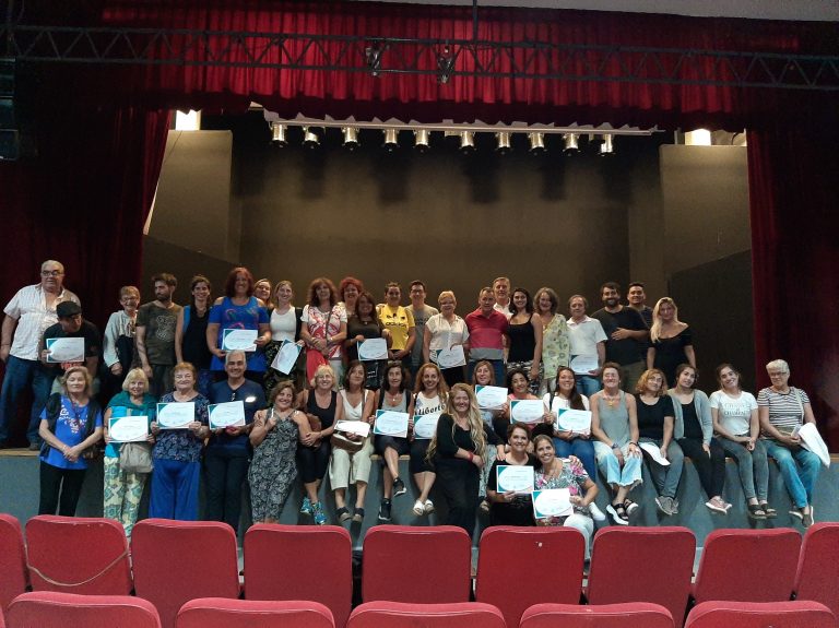 Exitoso seminario de teatro dictado por Nadia Grandón