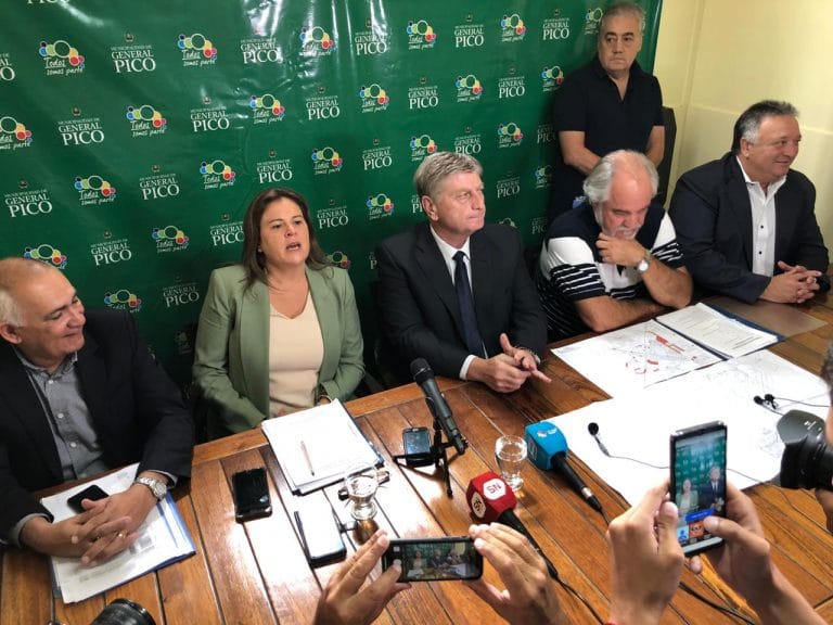 Anuncian Plan integral de obras de desagües pluviales en General Pico: “La obra tendrá un costo de 135 millones de pesos”, dijo el gobernador Ziliotto