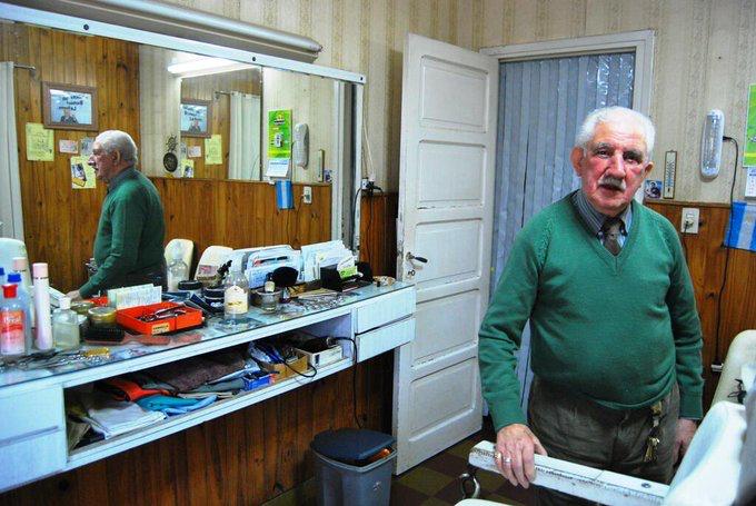 Tristeza por la muerte de Benito Ballesteros, el peluquero más longevo de General Pico