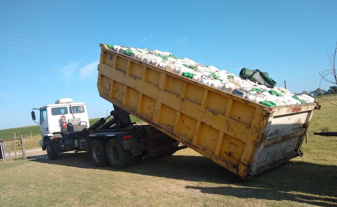 El Gobierno de La Pampa obligó a “Campo Limpio” a comenzar con la recolección de bidones vacíos de agroquímicos