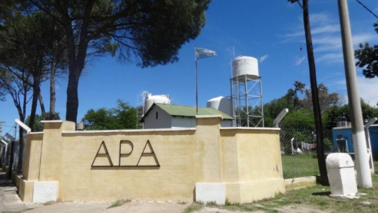 Avanza la ejecución del Programa Provincial de Agua y Saneamiento en Rucanelo