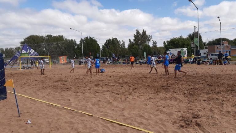 El seleccionado pampeano de Fútbol Playa terminó segundo en la tercera fecha del circuito Patagónico que se disputa en Neuquén