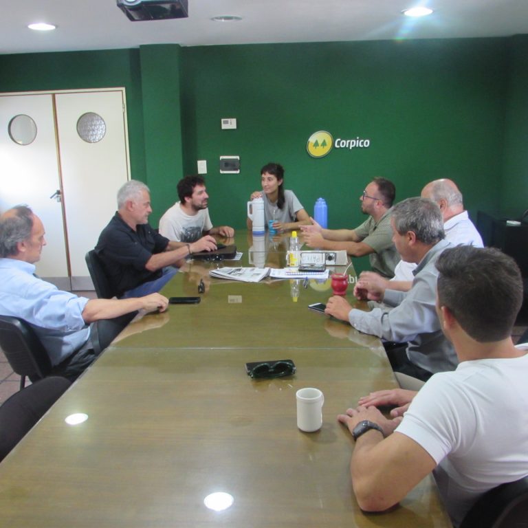 Corpico recibió al subsecretario de Ambiente por proyectos de investigación y educativos en la Planta de Tratamiento