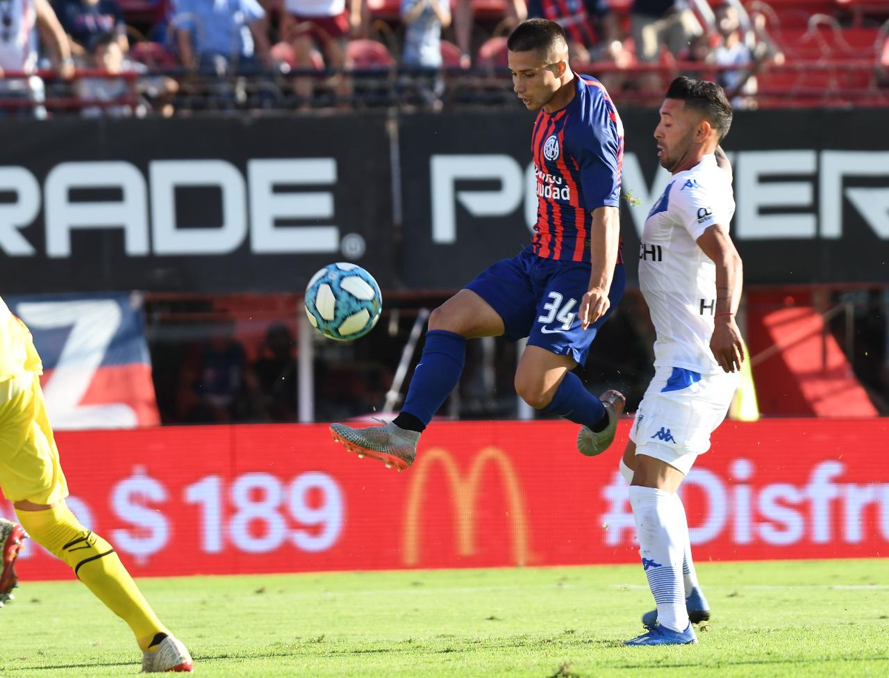 El piquense Julián Palacios hizo su primer gol en la Superliga Argentina