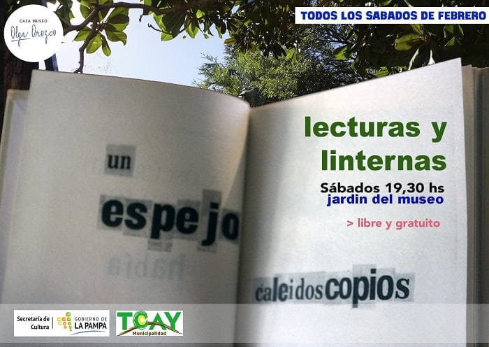 Proponen leer “a oscuras” en la Casa Museo Olga Orozco de Toay