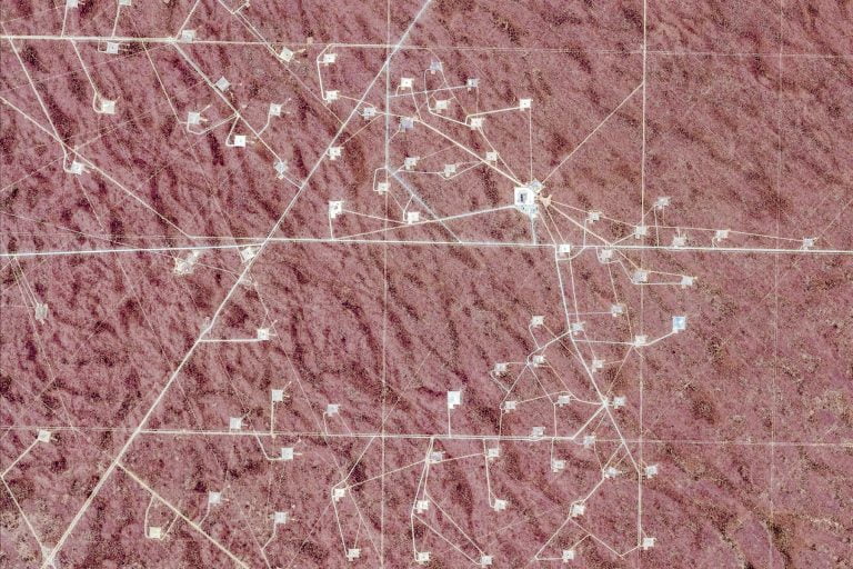 La impresionante imagen satelital de una zona de La Pampa en Google Earth