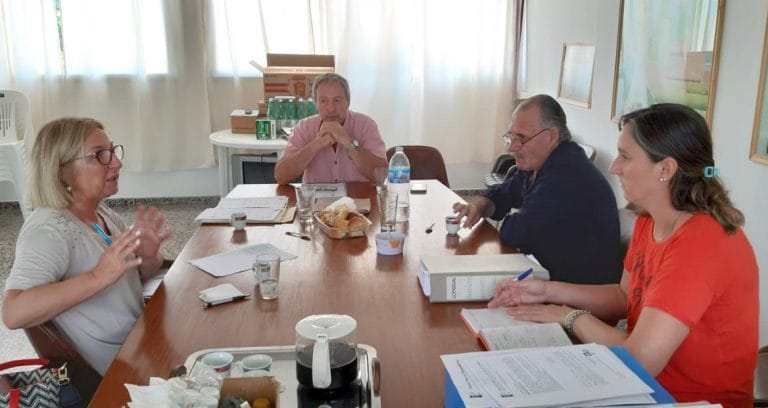El Tribunal de Cuentas de la provincia  se constituyó en las Comisiones de Fomento de Colonia Santa María y Falucho