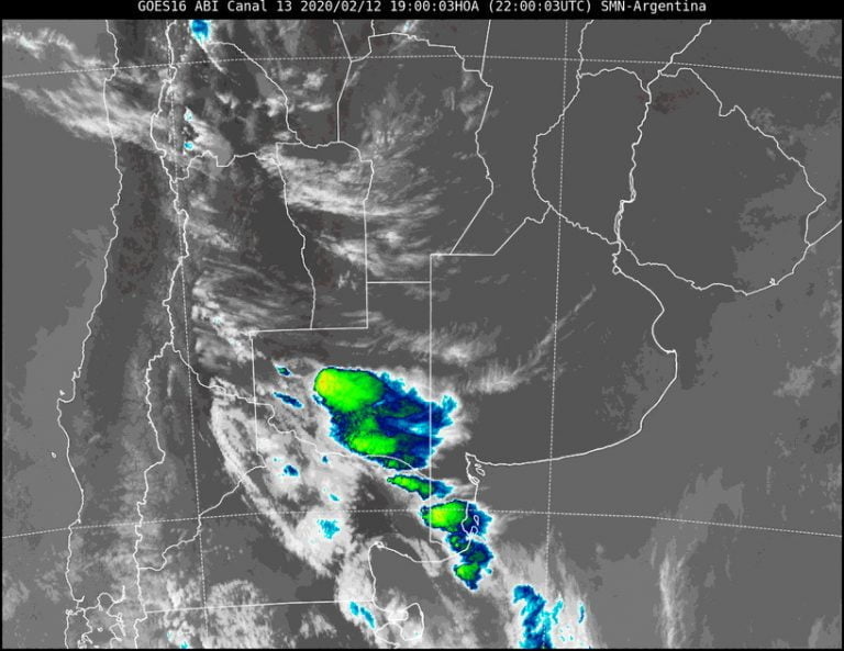 Emiten dos avisos a corto plazo para La Pampa por «tormentas fuertes con lluvias intensas»