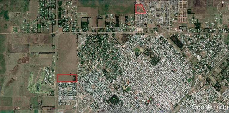 Mirá donde se realizaron las primeras expropiaciones para el Banco de Tierras en General Pico
