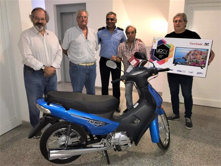 El jefe de la Comisaría Segunda hizo entrega de los premios de la cooperadora policial