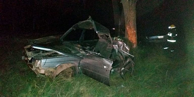 Borracho chocó a sus propios familiares y murió una niña de 1 año