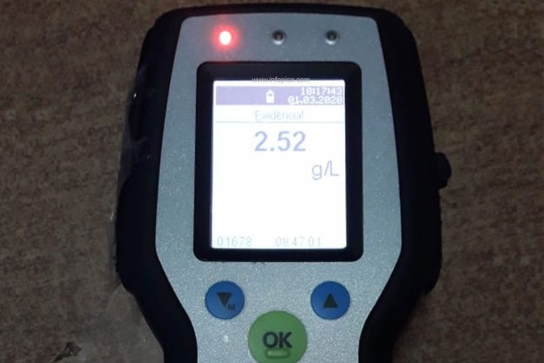 El triste récord en lo que va del año en General Pico: dio 2.52 g/L en un control de alcoholemia