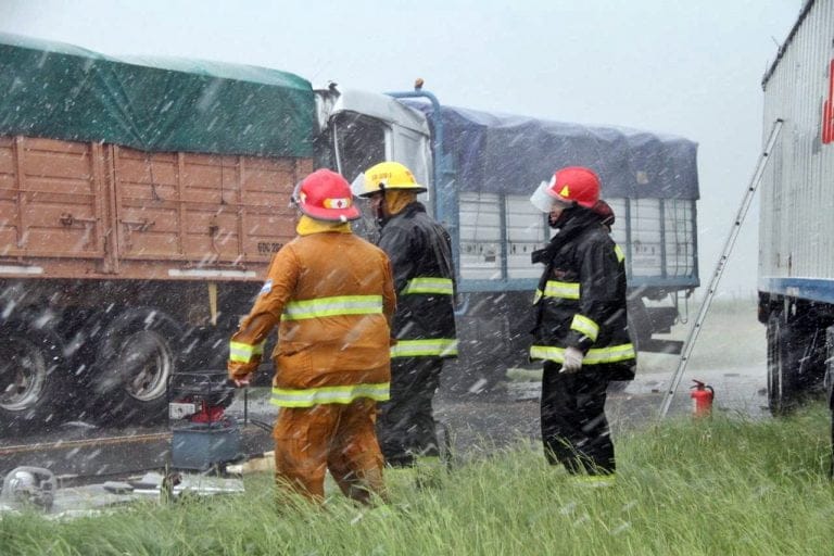 Accidente fatal: “Los dos camiones trabajaban para la misma empresa”, dijo el fiscal Komarofky