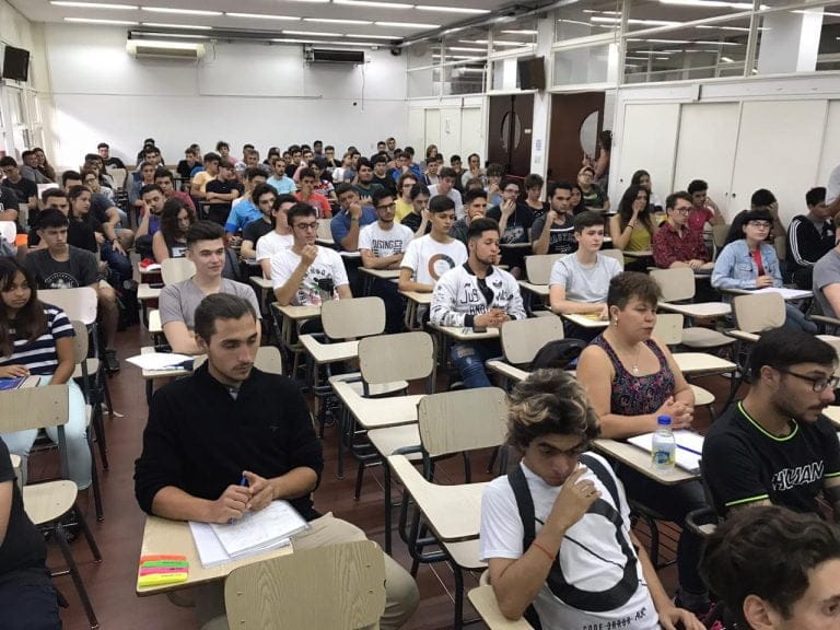 Dió inicio el ciclo lectivo en la Facultad de Ingeniería con una inscripción de 150 estudiantes