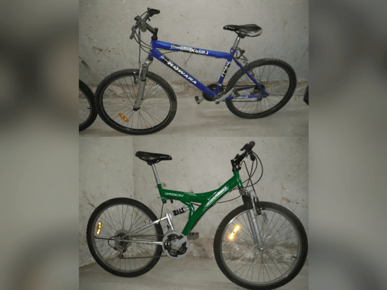 La Policía recuperó dos bicicletas y quienes puedan acreditar ser los dueños deberán retirarlas en Comisaría Primera