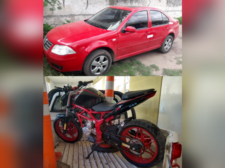 Retuvieron un vehículo y una motocicleta durante controles en Realicó