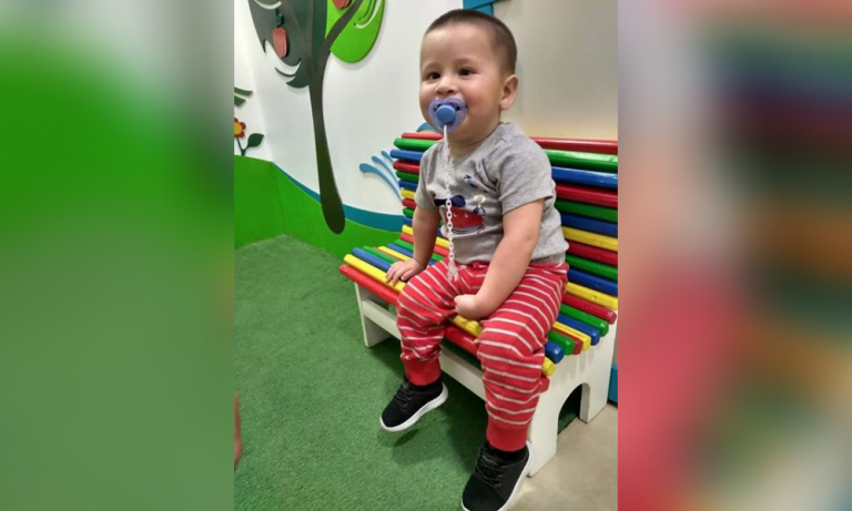 Simón tiene dos años, padece hidrocefalia no evolutiva y retraso madurativo, se encuentra en Santa Rosa y necesita la ayuda de todos