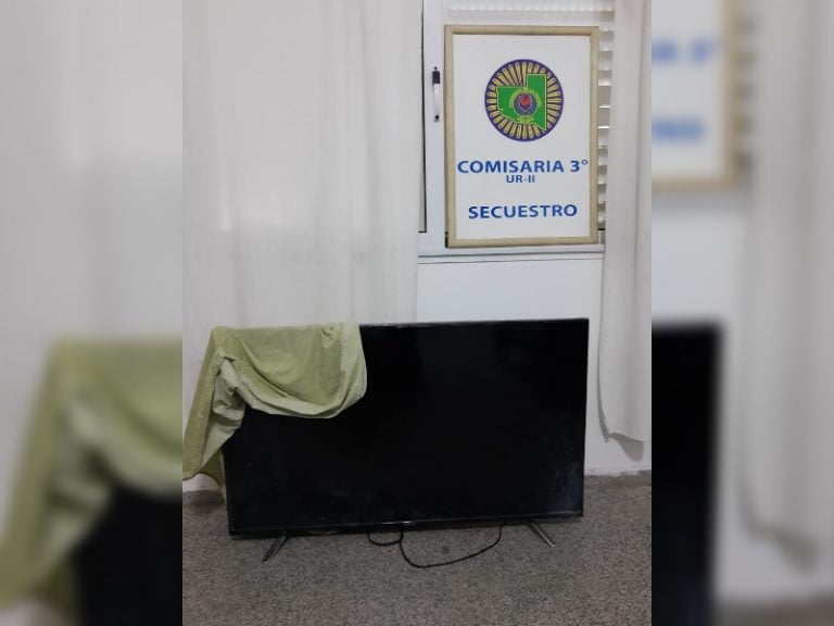 General Pico: Seis meses de prisión efectiva por robar un televisor, dos celulares y una botella de vino