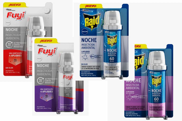 Sacan de circulación 4 modelos de insecticidas marca “Fuyi” y “Raid” por problemas en las valvulas