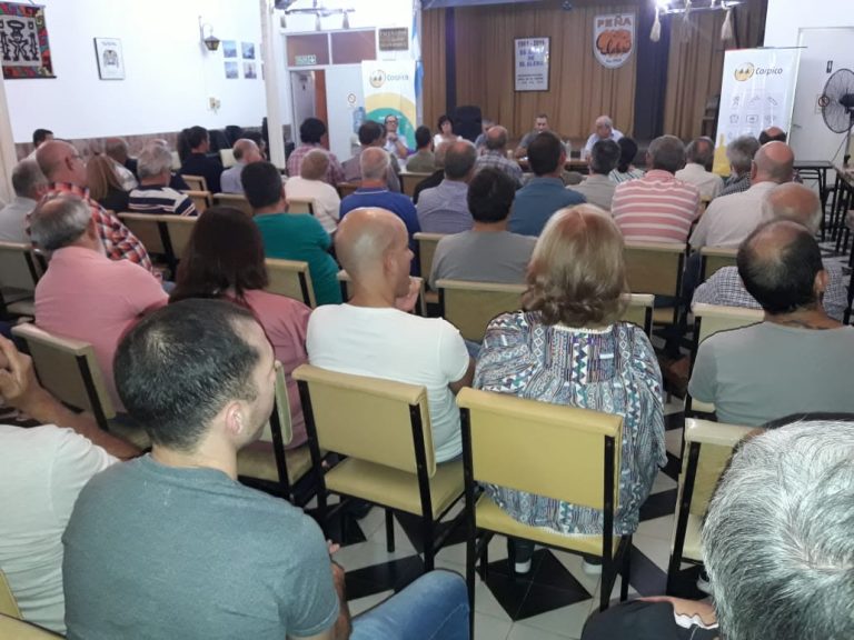 Delegados de Corpico tuvieron la primer reunión del año