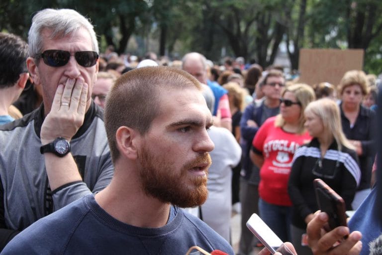 “No pedimos venganza, los amamos y los perdonamos”, dijo Franco Samuel, hijo del odontólogo asesinado en relación a los homicidas