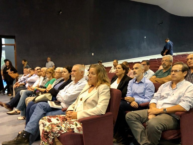 El vice intendente López estuvo en la presentación del Proyecto de Gestión Integral de Residuos Sólidos Urbanos