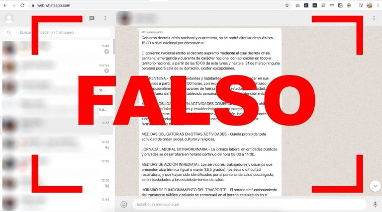 Advierten desde el Gobierno sobre un falso texto de decreto que está circulando