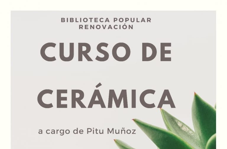 La artista plástica Marcia “Pitu” Muñoz dictará un curso de cerámica en Alvear