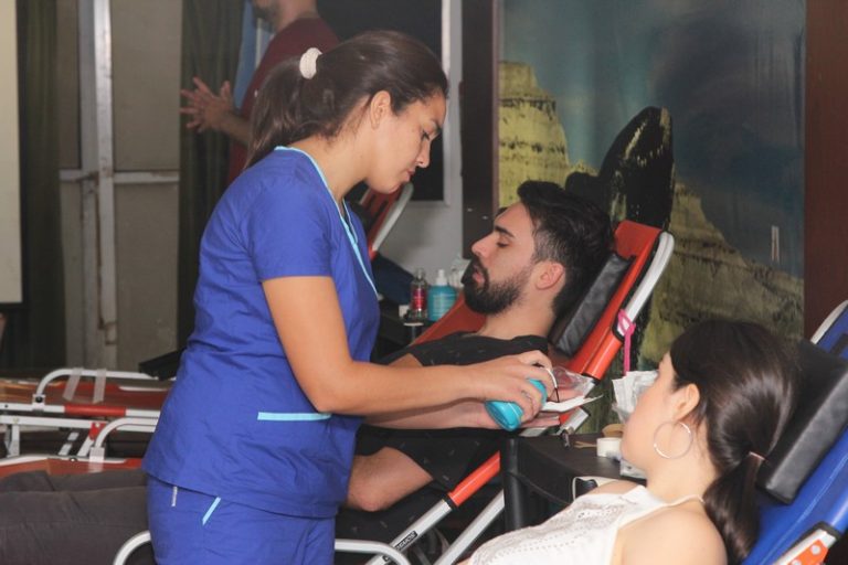 Casa de La Pampa participó de una campaña de donación de sangre para los chicos del Garrahan