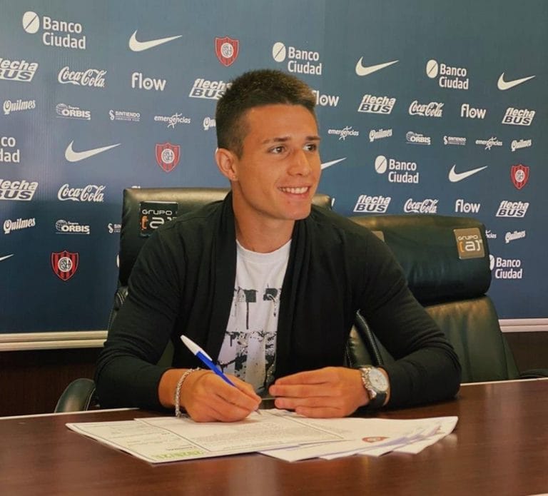 El piquense Julián Palacios renovó con San Lorenzo y tendrá una cláusula de salida millonaria