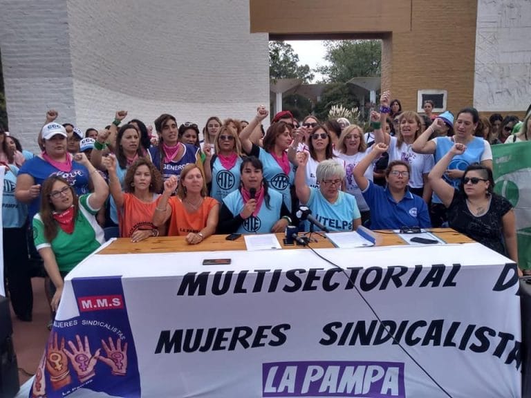 La Multisectorial de Mujeres Sindicalistas de La Pampa solicitó que se mantengan los puestos laborales ante esta emergencia sanitaria