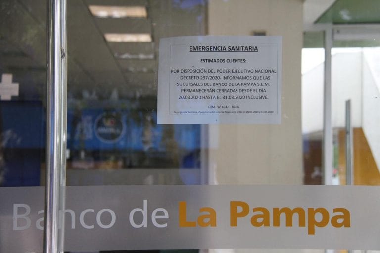 Los bancos seguirán cerrados para prevenir la salud de los trabajadores y clientes