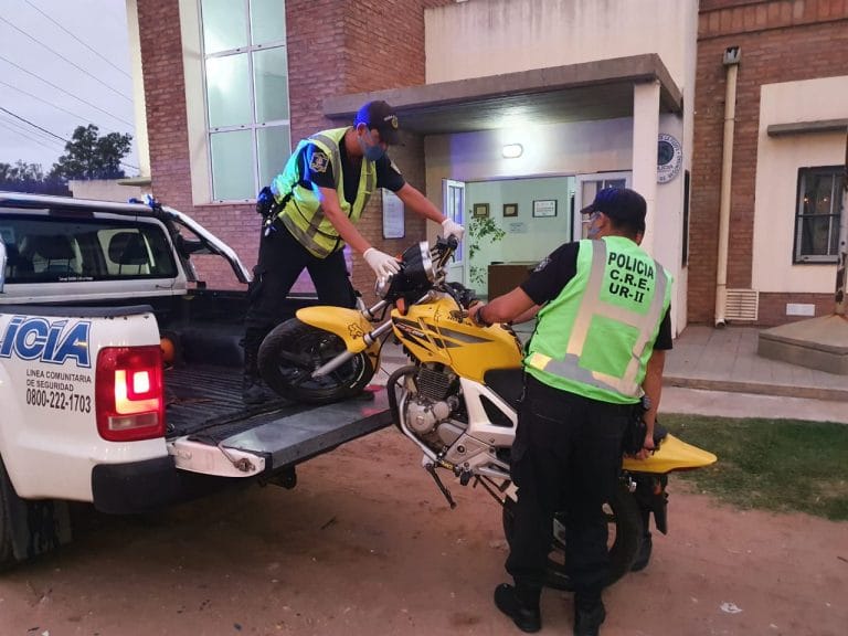 General Pico: joven huyó de la policía y abandonó a una mujer en medio de la fuga
