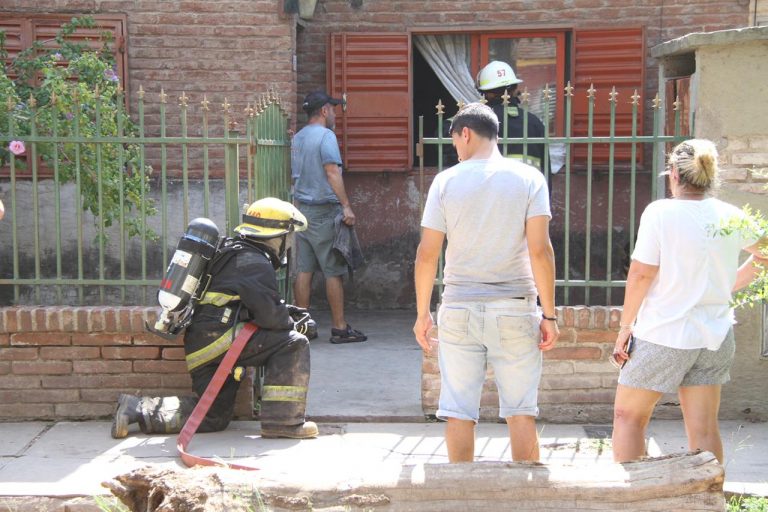 Incendio en un departamento del  barrio Malvinas “rojo”