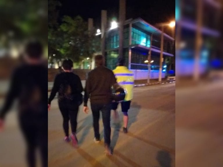Detuvieron a dos motociclistas en Santa Rosa y fueron trasladados a Tribunales por transgredir el aislamiento