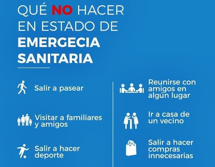 Mirá lo que NO tenés que hacer mientras cumplís con el aislamiento social preventivo obligatorio