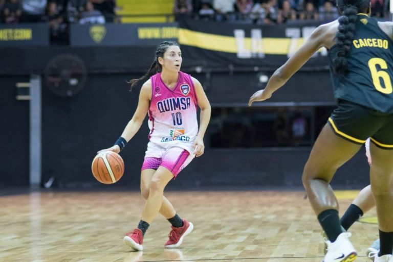 La basquetbolista piquense, Regina Carosio, regresa a Quimsa de Santiago del Estero