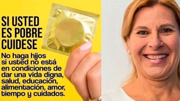 Polémica campaña de funcionaria en Entre Ríos: “Si usted es pobre cuídese, no haga hijos”