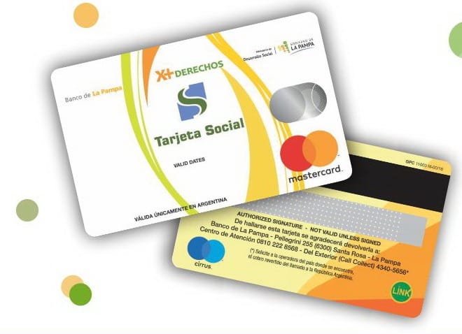Tarjeta Social Pampeana: El 5 de mayo estará depositada la doble asignación