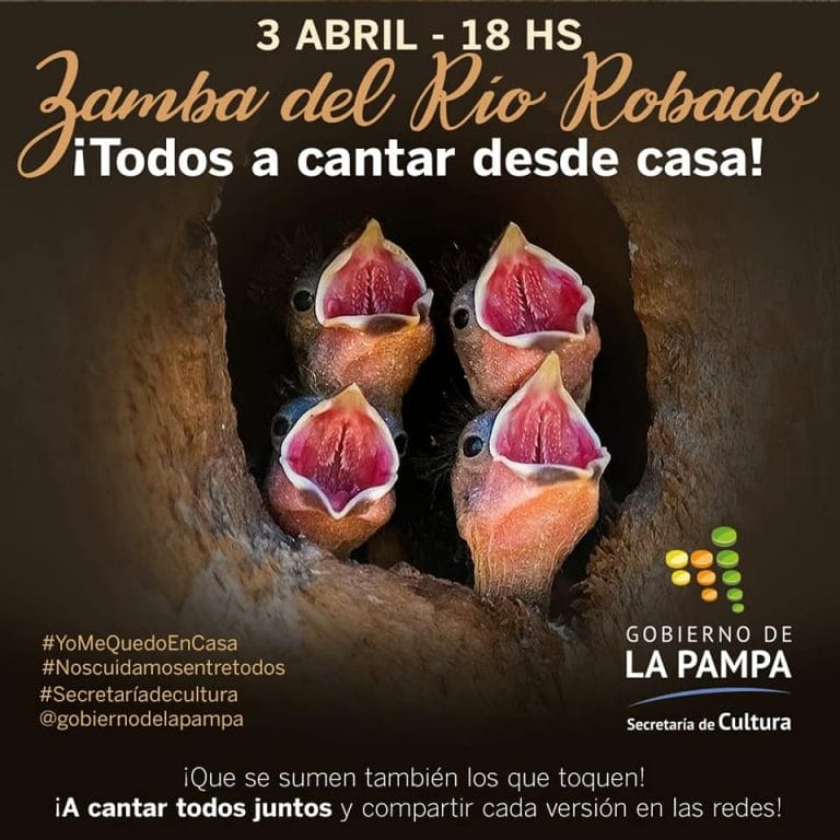 Invitan a hacer un gran “coro virtual desde las casas” y cantar la Zamba del Río Robado