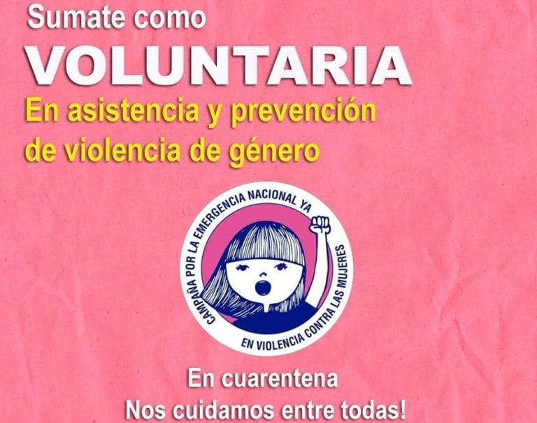 Mujeres pampeanas organizan una red solidaria para ayudarse a distancia en casos de violencia de género durante el aislamiento