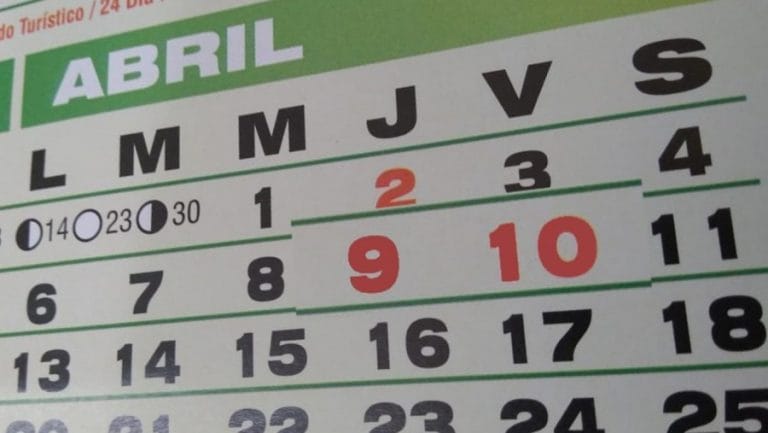 Dieron a conocer los días no laborables por la celebración de la Semana Santa