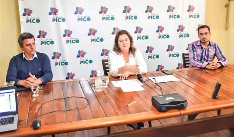 Fernanda Alonso anunció la  prórroga en el vencimiento de las tasas municipales y la asistencia a los comerciantes