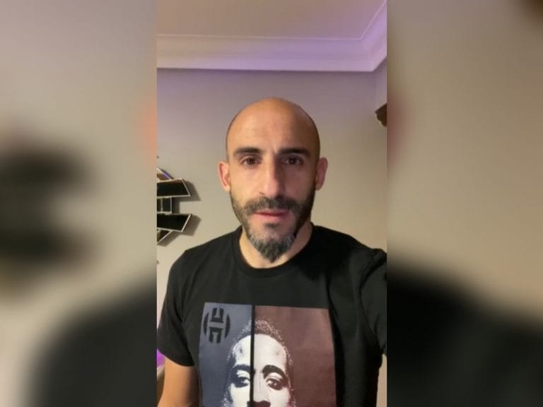 El defensor de River, Javier Pinola se sumó a la campaña solidaria para ayudar al Hospital Gobernador Centeno