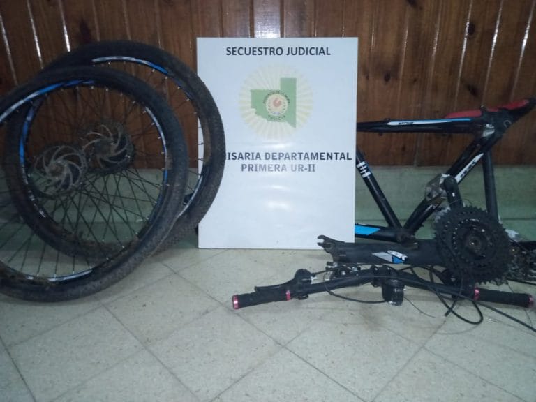 Recuperan una bicicleta que había sido robada a una mujer desde su domicilio